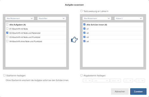 Abschriftenmodul